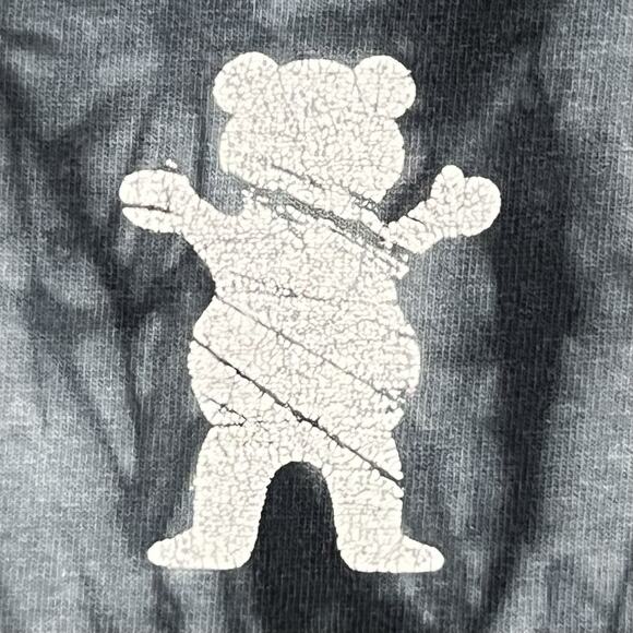 Diamond Supply Co. T Shirt Mens XL Gray Black Grizzly Tie Dye Short Sleeve Tee - Picture 7 of 14